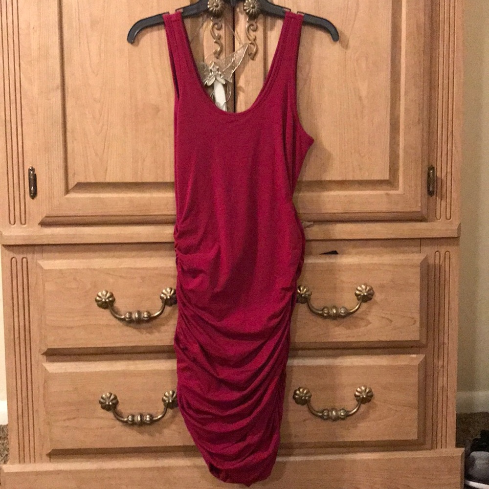 Express rouche dress